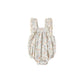 Floral baby bubble romper 