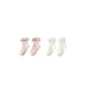 Lace Trim Socks, 2-pack | Blush, Ivory