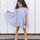 Rose Dress Periwinkle
