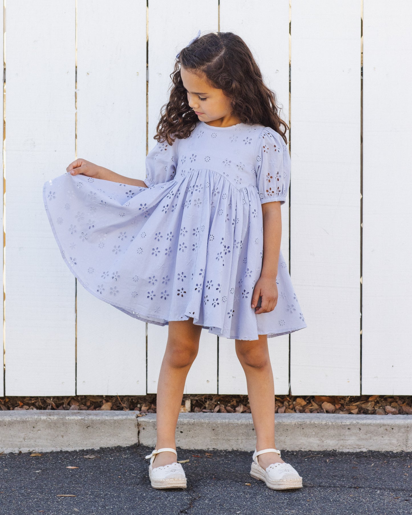 Rose Dress Periwinkle