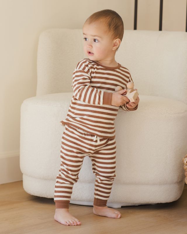 Cozy Set // Cedar Stripe