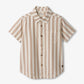 Thatched Stripe Button Down