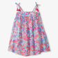 Tropical Floral Smocked Sun Dress