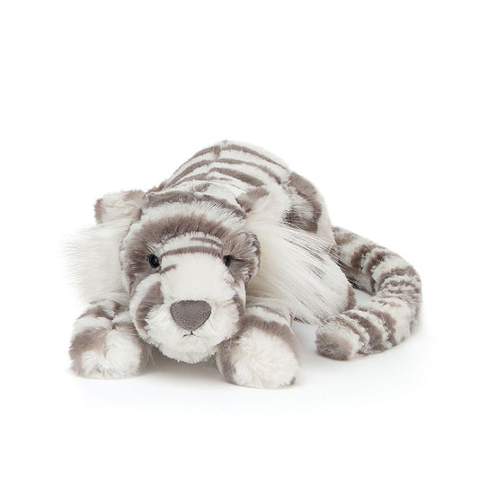 Plush toy snow leopard 