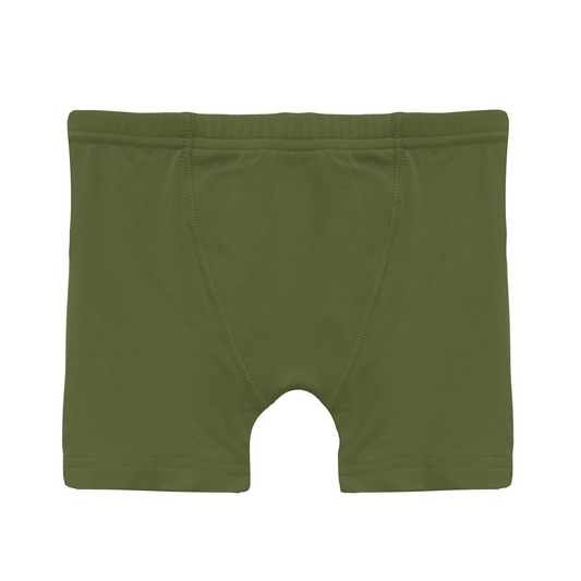 Boy Boxer Brief // Pesto