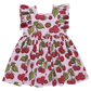 Pink Dress with Raspberry design