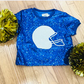 Helmet Sequin Top // Royal Blue
