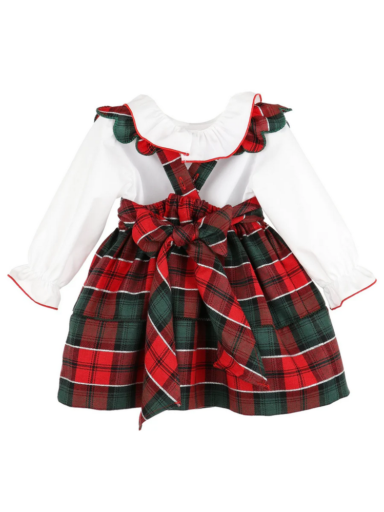 Tartan Tiding Jumper Set // Red & Green