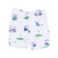 Loungewear Short Set // Vintage Golf Carts Pink