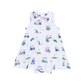 Polo Collar Bodysuit Dress // Vintage Golf Carts Pink
