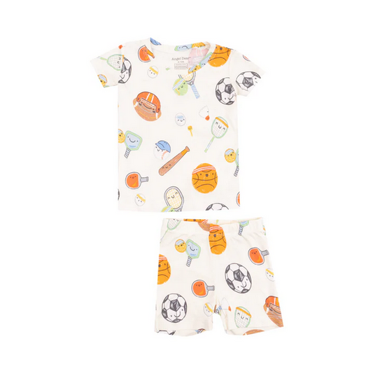 Loungewear Short Set // Sports Ball Friends