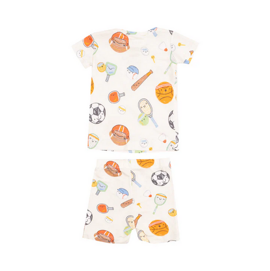 Loungewear Short Set // Sports Ball Friends