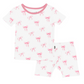 Short Sleeve Pajamas in Bow Print