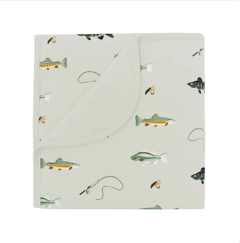 Baby Blanket // Fishing