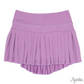 Mini Pleated Skort // Lavender