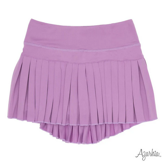 Mini Pleated Skort // Lavender