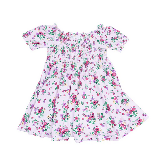 Puff Sleeve Twirly Dress