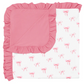 Ruffled Baby Blanket // Bows (0.5 tog)