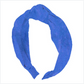 Top Knot Headband // Royal Blue Shimmer