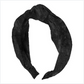 Top Knot Headband // Black Shimmer