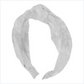 Top Knot Headband // Silver Shimmer
