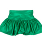 Gathered Skort // Green Shimmer