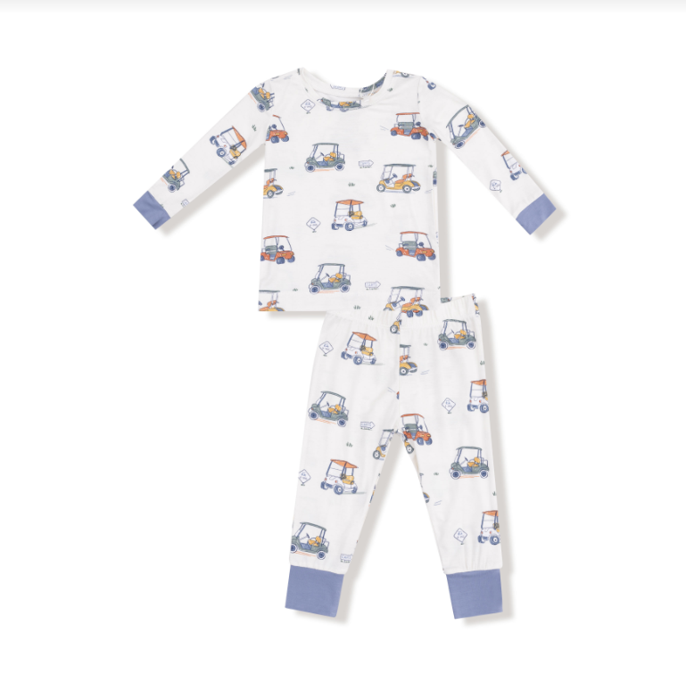 Zooming Golf Carts L/S Loungewear Set