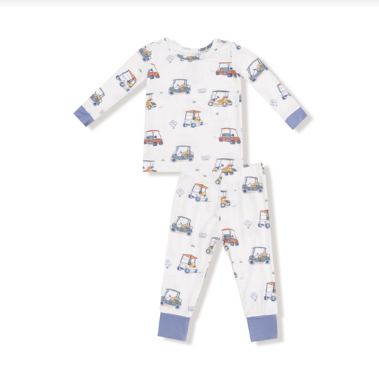 Zooming Golf Carts L/S Loungewear Set