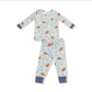 Touchdown Time- Grey Mist- Loungewear Set