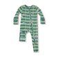 Football Field- 2 Way Zipper Romper (Glow in the Dark)