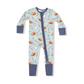 Touchdown Time -Grey Mist- 2 Way Zipper Romper