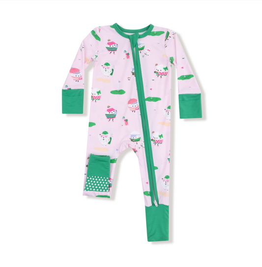 Golf Pros GIrls- 2 Way Zipper Romper