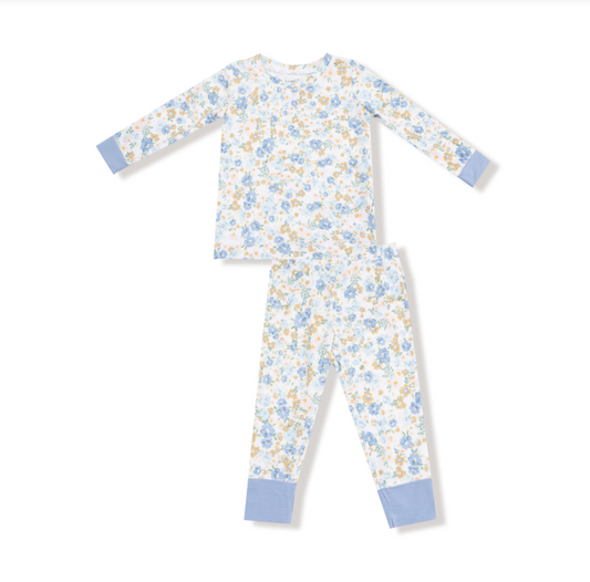 Sweet Rose Calico - Pink Loungewear Set