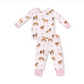 Pink Horses Loungewear Set