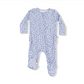 Country Calico- 2 Way Ruffle Zipper Footie