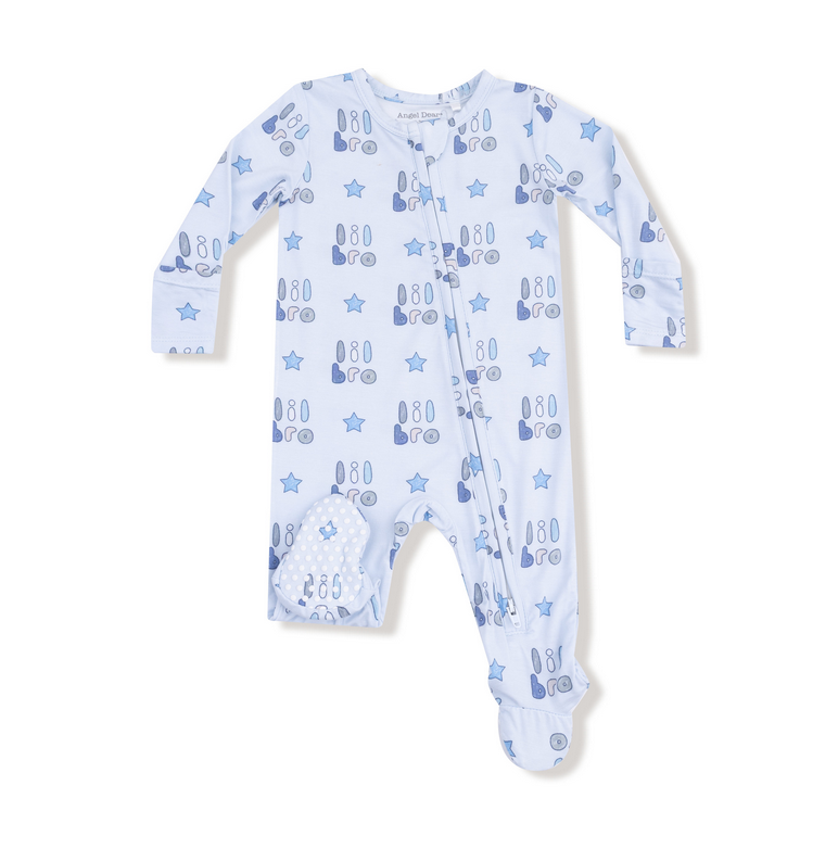 Lil Bro- 2 Way Zipper Footie