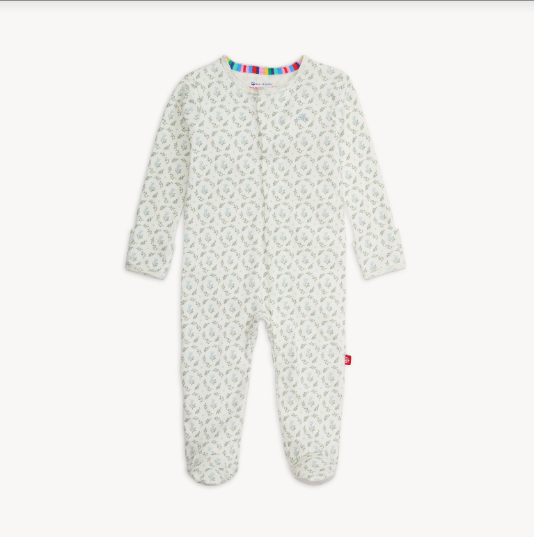 Eloise Organic Cotton Footie