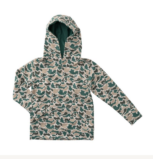 Neutral Break Point Camo Long Sleeve Performance Hoodie