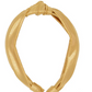 Top Knot Headband // Gold