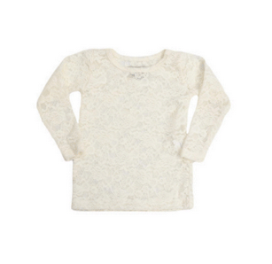 Lace Layering Top // Champagne
