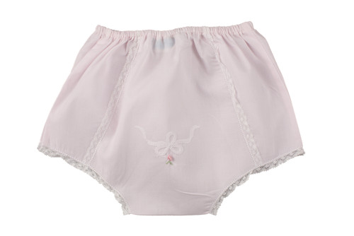 Vintage Bow Collection Diaper Cover // Pink