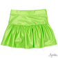 Gathered Skort // Lime Shimmer
