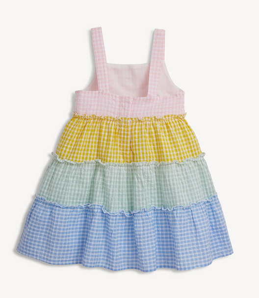 Multi GIngham Magnetic Dress
