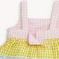 Multi GIngham Magnetic Dress & Bloomers