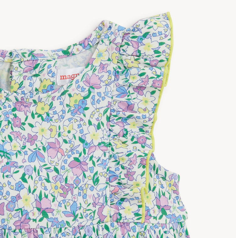 Lavinia Magnetic Ruffle Bubble Romper