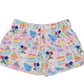Cheerful Birthday Plush Pajama Shorts