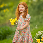 Florentine Dress // Orange