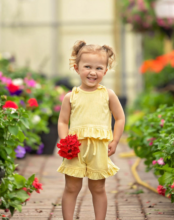 Sonny 2 Piece Set // Yellow