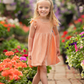 Sunkissed Apricot Dress // Orange