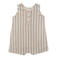 Striped tank top with buttons 